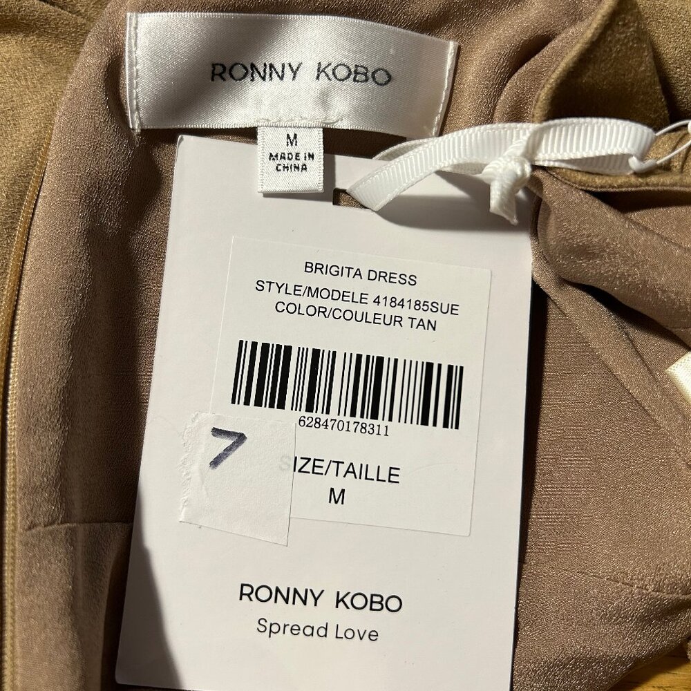 Ronny Kobo Collection Tan Maxi Dress - Picture 15 of 15